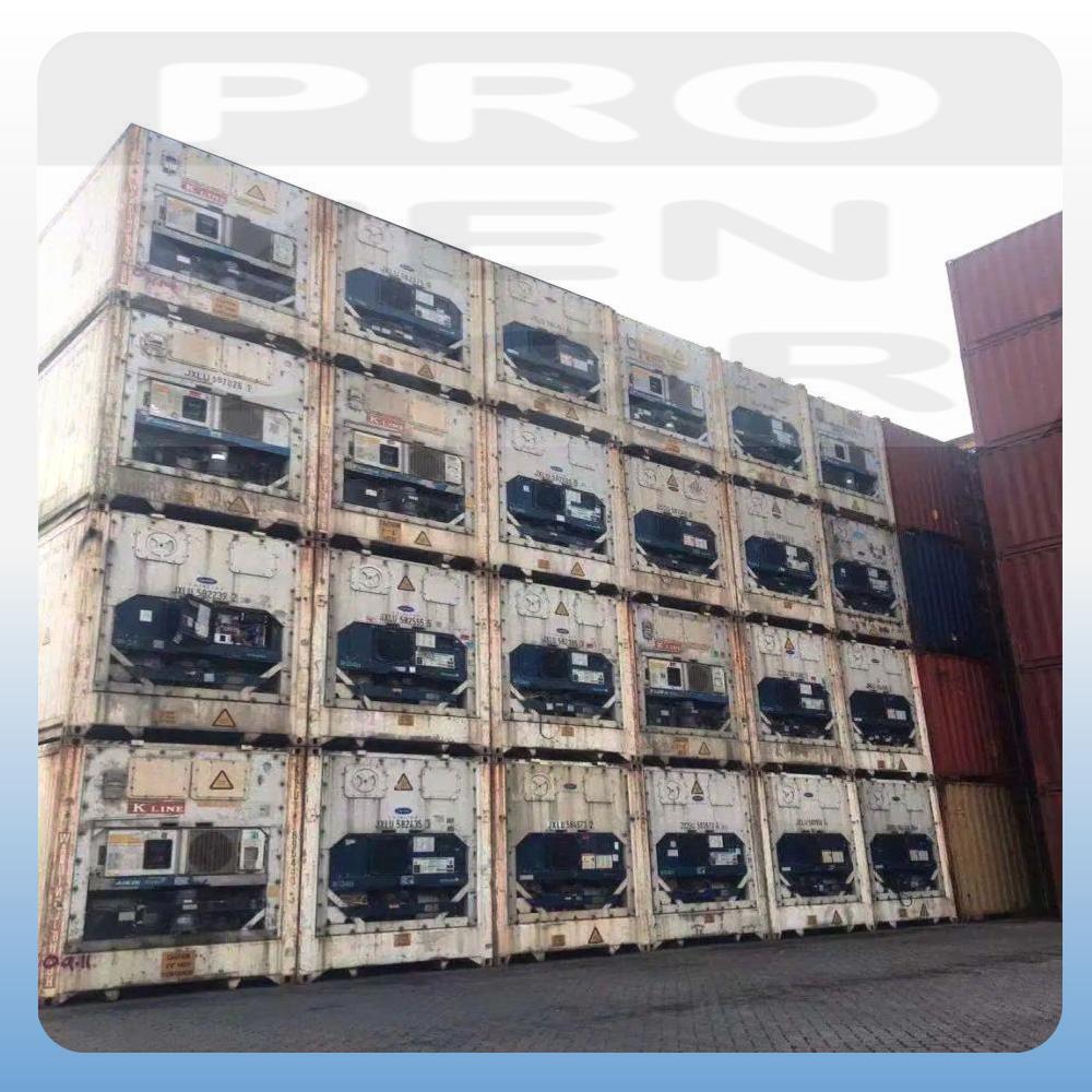 Harga Jual Container Reefer Bekas Pendingin 20 Feet Second 10 Ton