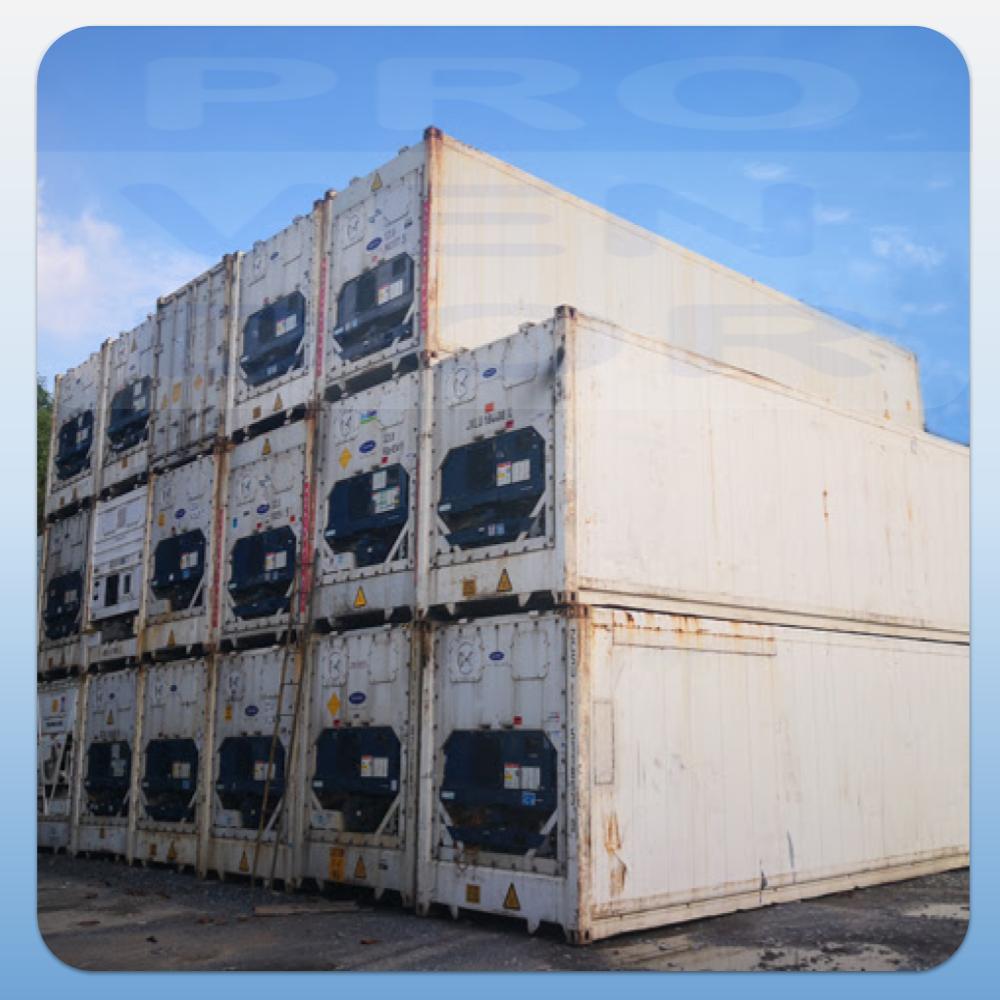 Harga Jual Container Reefer Bekas Pendingin 40 Feet Second 15 - 20 Ton