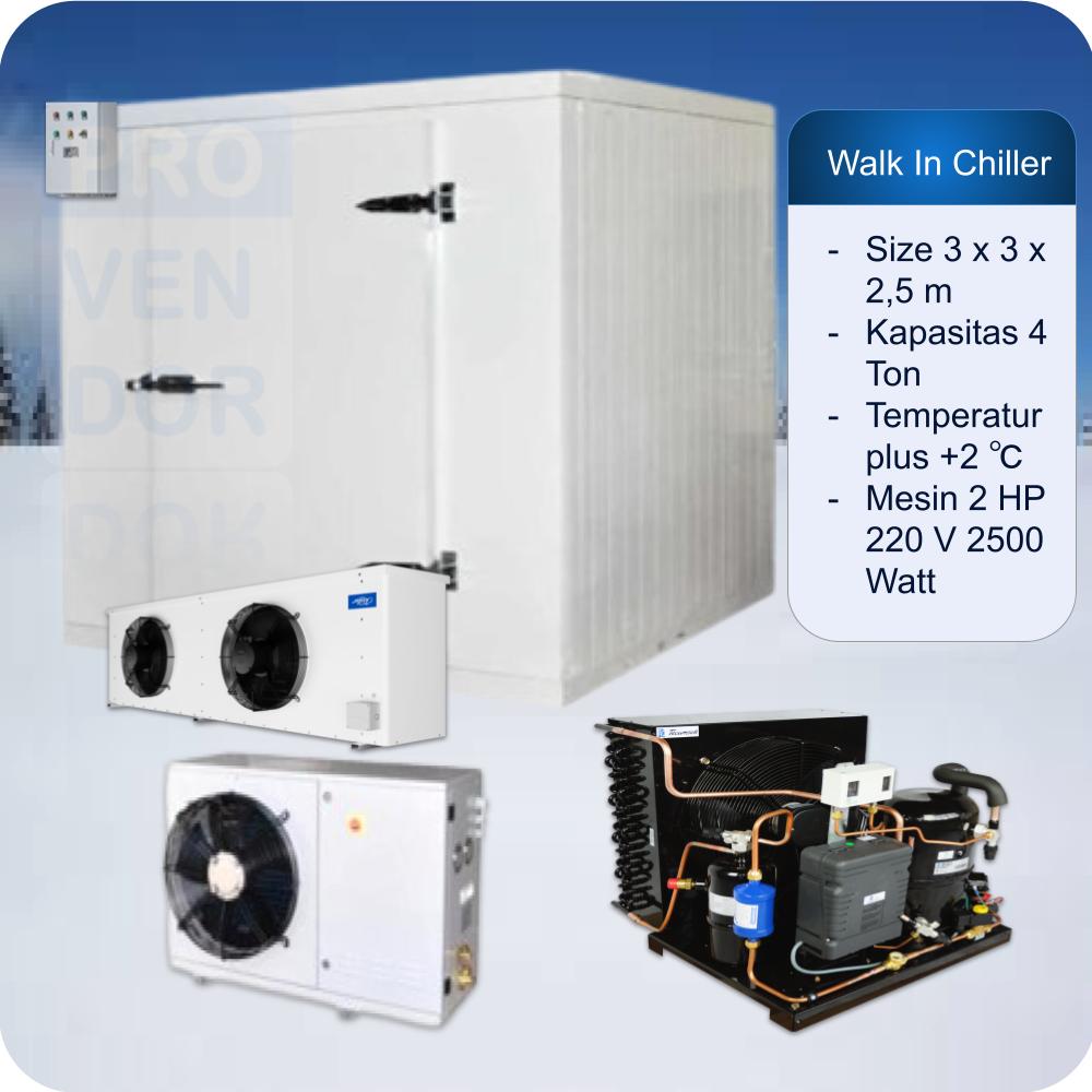 Harga Jual Walk In Chiller 4 Ton