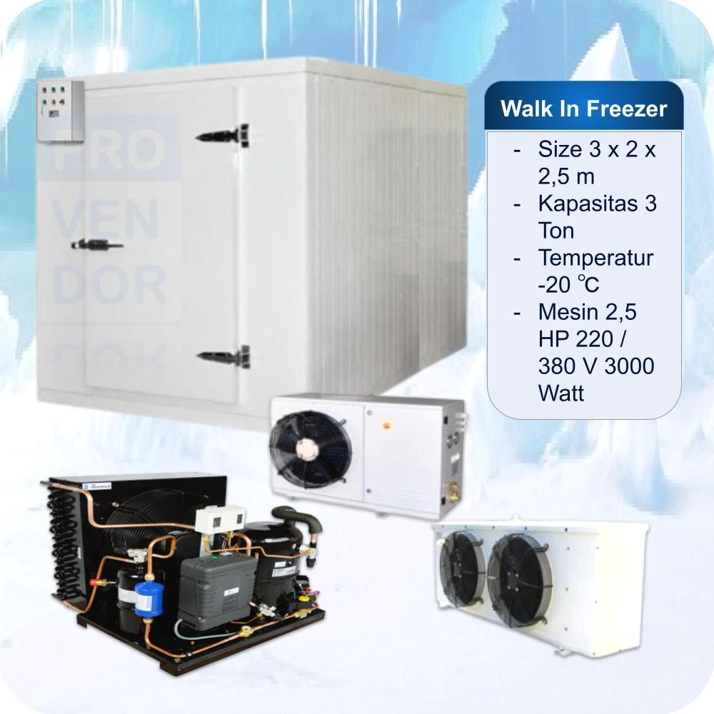 Harga Jual Walk In Freezer Kapasitas 3 Ton