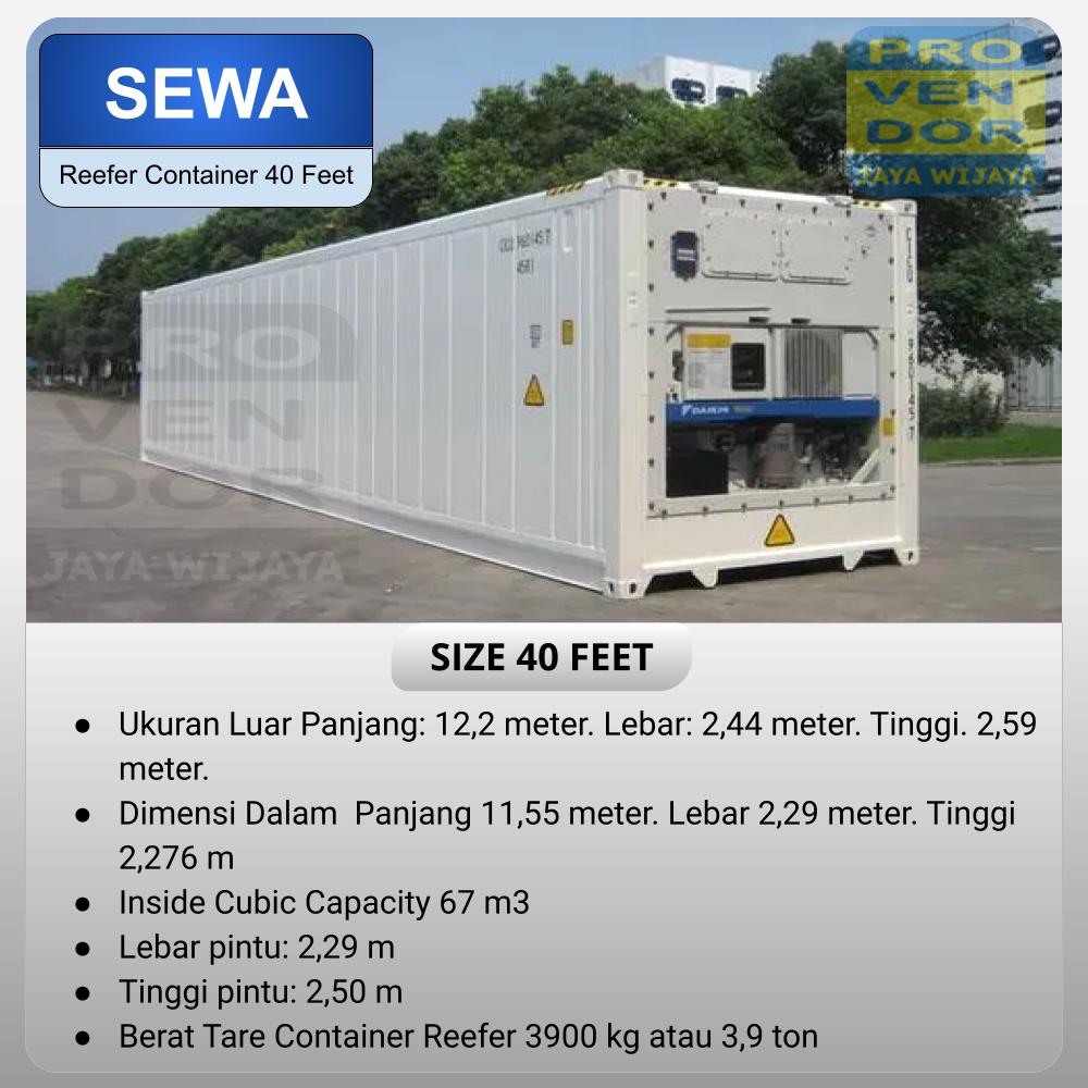 Rental Sewa Reefer 40 Feet Container Pendingin (2)